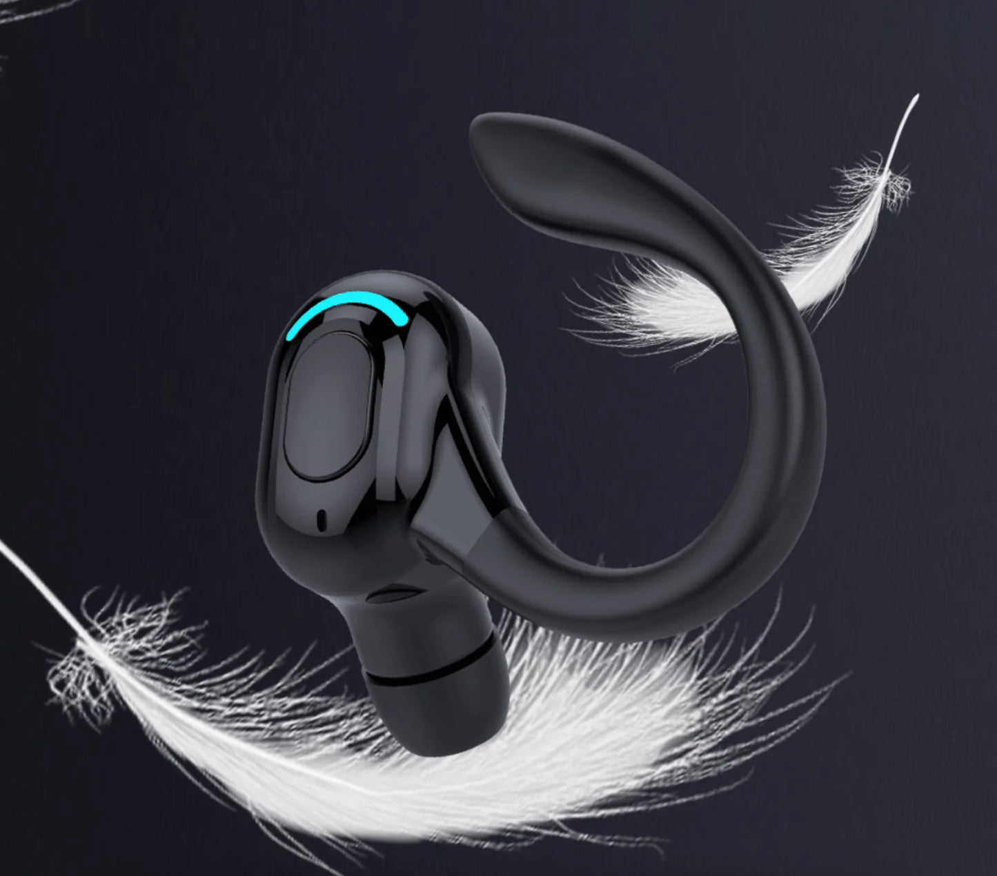 Bluetooth 5.1 Wireless Earbuds with Ear Hook – Stereo Headphones