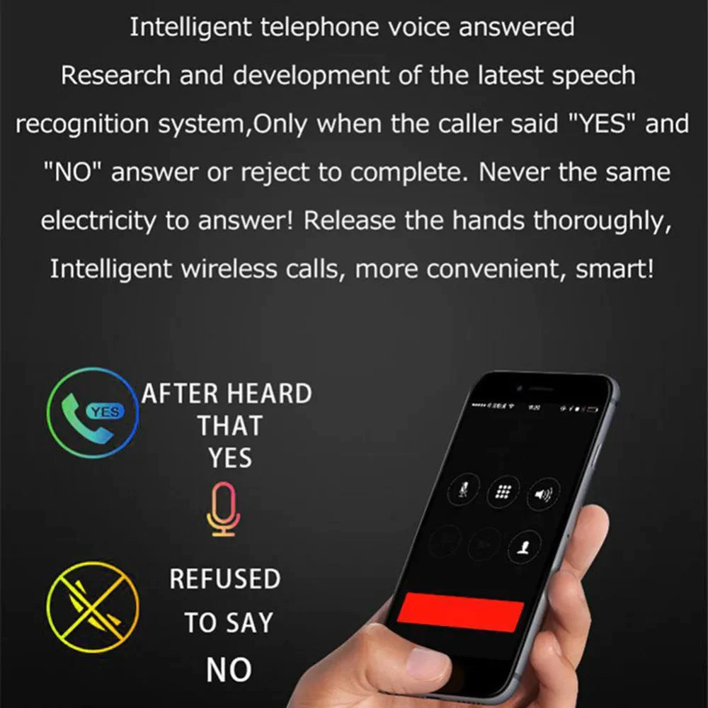 Bluetooth Handsfree Earpiece for Driving – Wireless Headset with Microphone