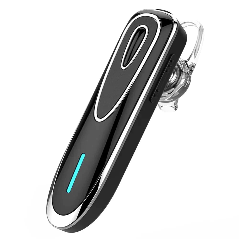 Bluetooth Handsfree Earpiece for Driving – Wireless Headset with Microphone