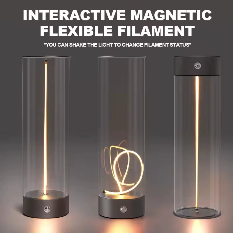 Lámpara LED Recargable de Mesa | Inalámbrica, con Base Magnética y Control Táctil 3 Niveles