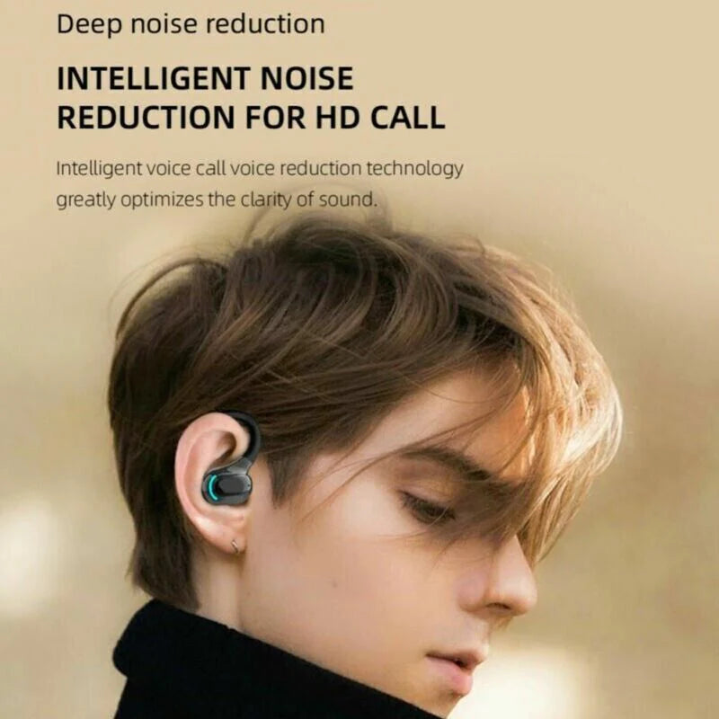 Bluetooth 5.1 Wireless Earbuds with Ear Hook – Stereo Headphones