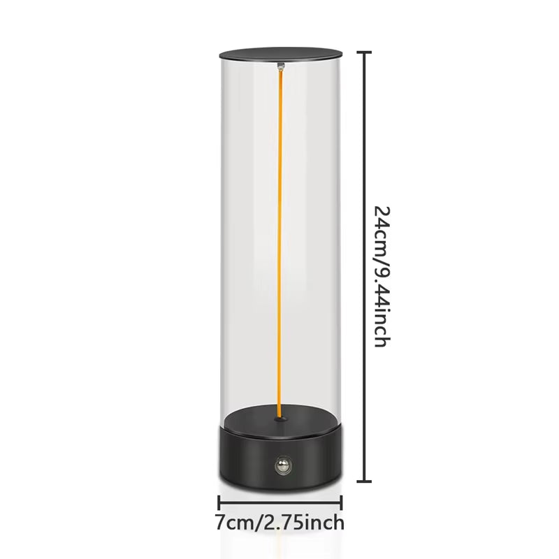 Lámpara LED Recargable de Mesa | Inalámbrica, con Base Magnética y Control Táctil 3 Niveles