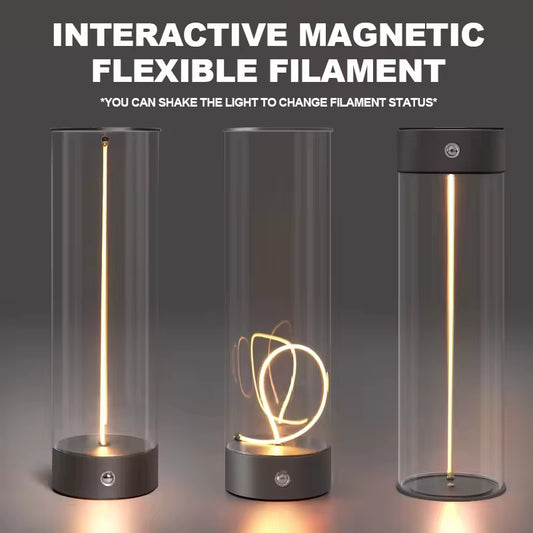 Lámpara LED Recargable de Mesa | Inalámbrica, con Base Magnética y Control Táctil 3 Niveles
