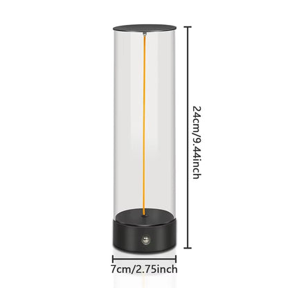 Lámpara LED Recargable de Mesa | Inalámbrica, con Base Magnética y Control Táctil 3 Niveles